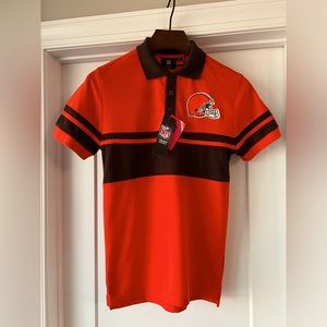 Cleveland Browns official NFL polo New Size Small